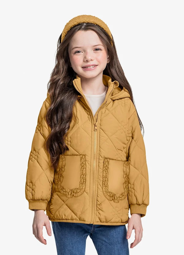 Trick Nick - Jaqueta com Capuz Amarelo 3