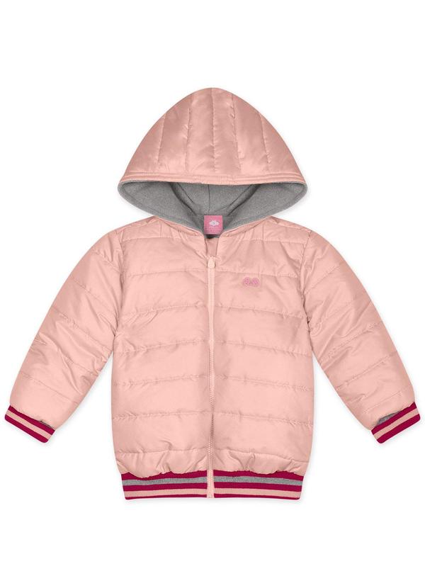 Lilica Ripilica - Jaqueta com Capuz Menina Bebê Rosa