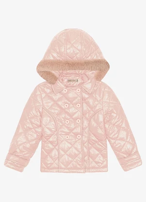 Trick Nick - Jaqueta com Capuz Feminino Rosa - TRICK NICK