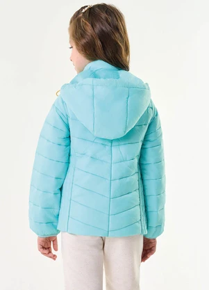 Trick Nick - Jaqueta com Capuz Infantil Microfibra Azul - TRICK NICK