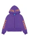 Hapier - Jaqueta com Capuz Moletom Juvenil Feminina Roxo - variação: Roxo