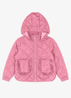 Trick Nick - Jaqueta com Capuz Rosa - TRICK NICK