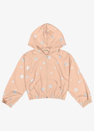 Trick Nick - Jaqueta com Capuz Bege - TRICK NICK