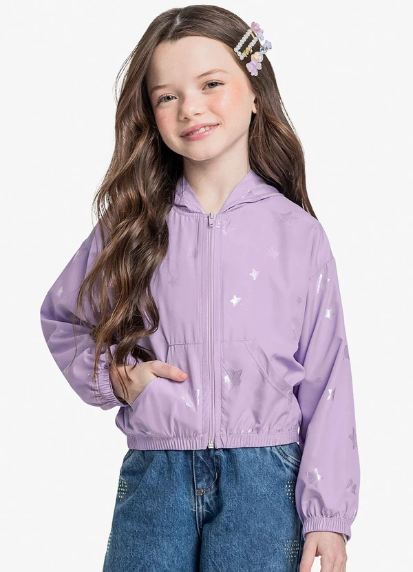 Trick Nick - Jaqueta com Capuz Roxo