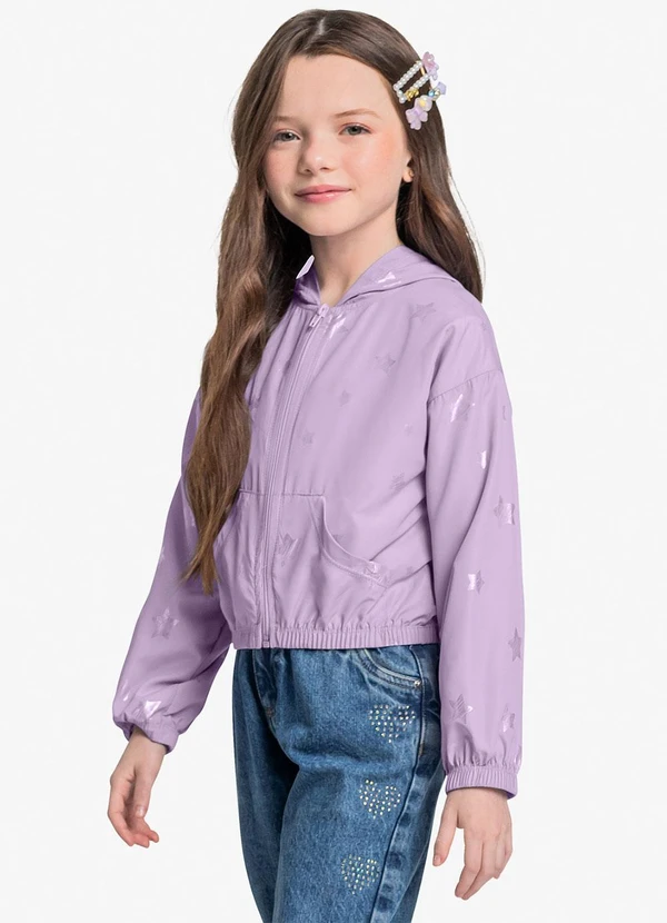 Trick Nick - Jaqueta com Capuz Roxo 4