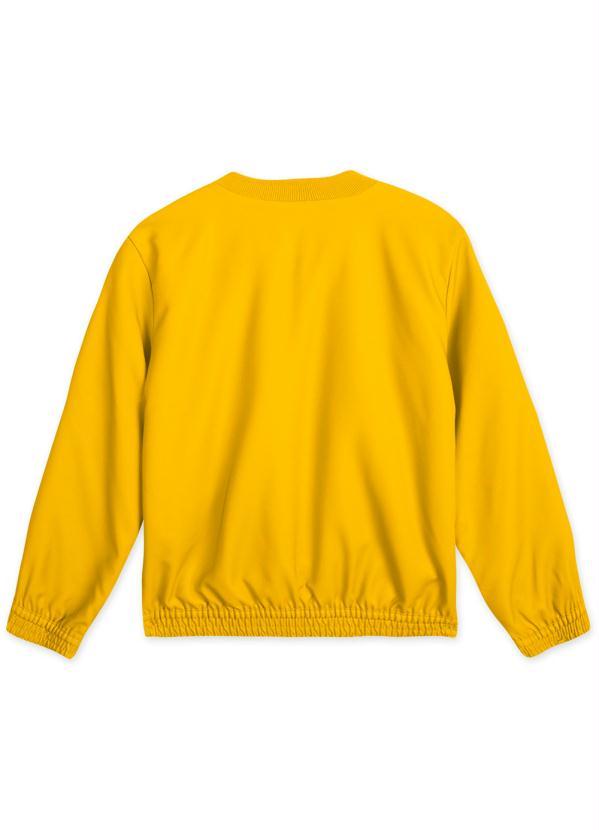 Lilica Ripilica - Jaqueta com Forro Peluciado MeninaAmarelo 2