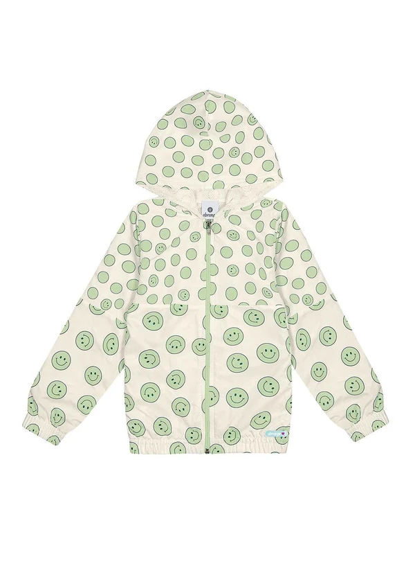 Abrange - Jaqueta Corta Vento Neon Verde