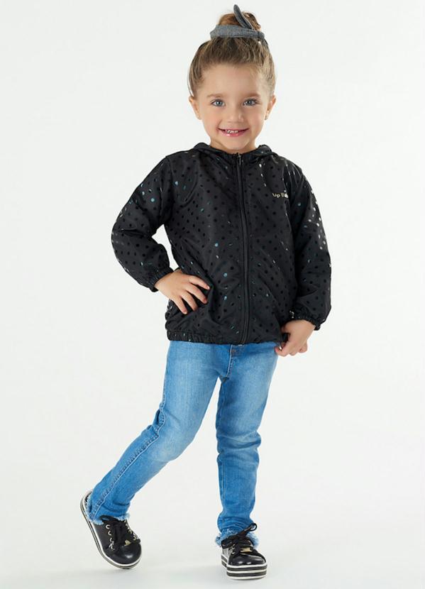 Up Baby - Jaqueta Corta Vento  Preto 3