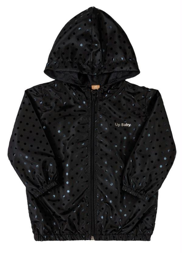 Up Baby - Jaqueta Corta Vento  Preto 5
