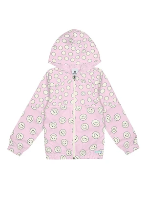 Abrange - Jaqueta Corta Vento Rosa - ABRANGE