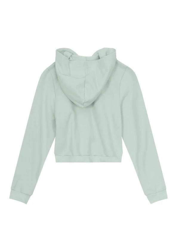 Brandili - Jaqueta Cropped Infantil Menina Verde 4