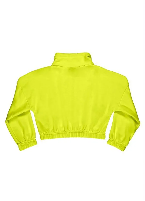 Gloss - Jaqueta Cropped Juvenil Menina Verde 2