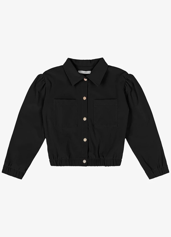 Trick Nick - Jaqueta de Material Sintético Preto