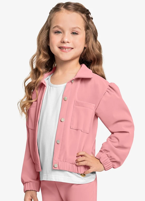 Trick Nick - Jaqueta de Material Sintético Rosa 4