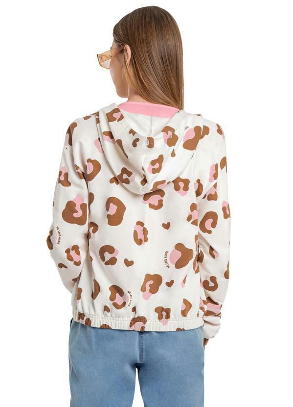 Gloss - Jaqueta de Menina em Molecotton Bege 2