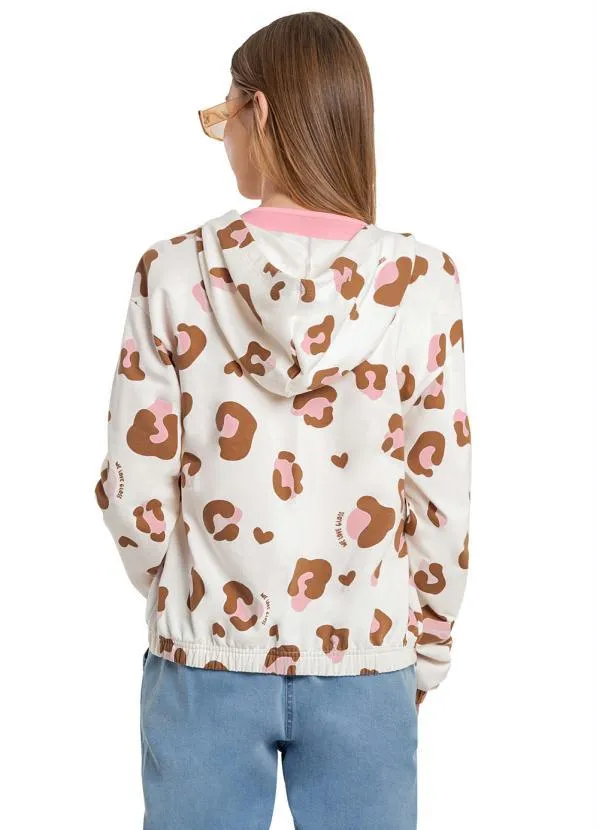 Gloss - Jaqueta de Menina em Molecotton Bege 2