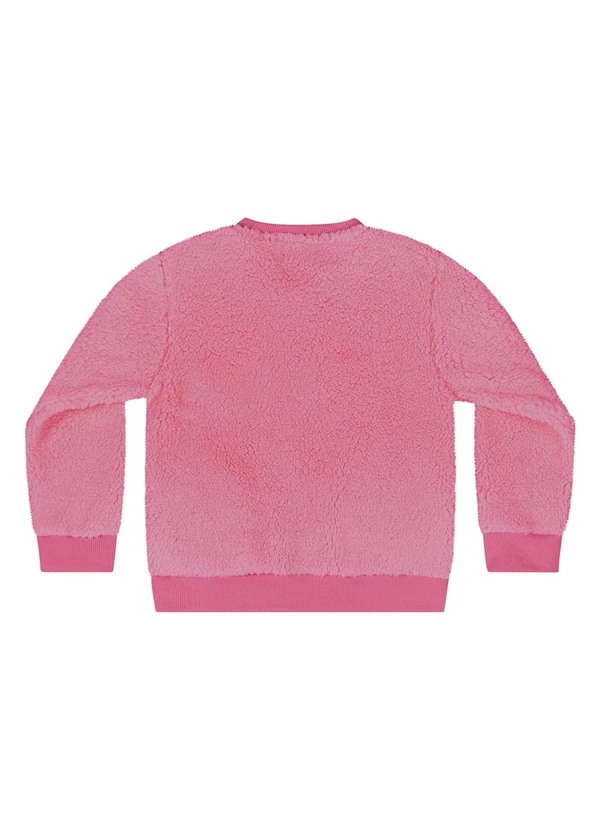 Quimby - Jaqueta de Pelinhos para Menina Rosa 5