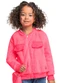 Quimby - Jaqueta de Pelinhos para Menina Rosa - variação: Rosa