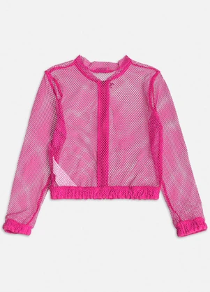 Momi - Jaqueta de Tela Pink Rosa - MOMI