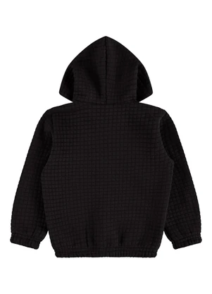 Guloseima - Jaqueta em Jacquard Matelassê Preto - GULOSEIMA