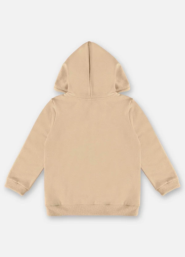 Up Baby - Jaqueta em Molecotton Infantil Menina Bege 2