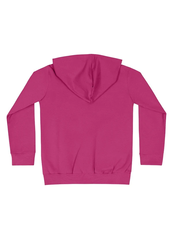 Quimby - Jaqueta em Molecotton Infantil Menina Rosa 2