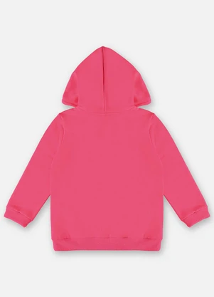 Up Baby - Jaqueta em Molecotton Infantil Menina Rosa - UP BABY