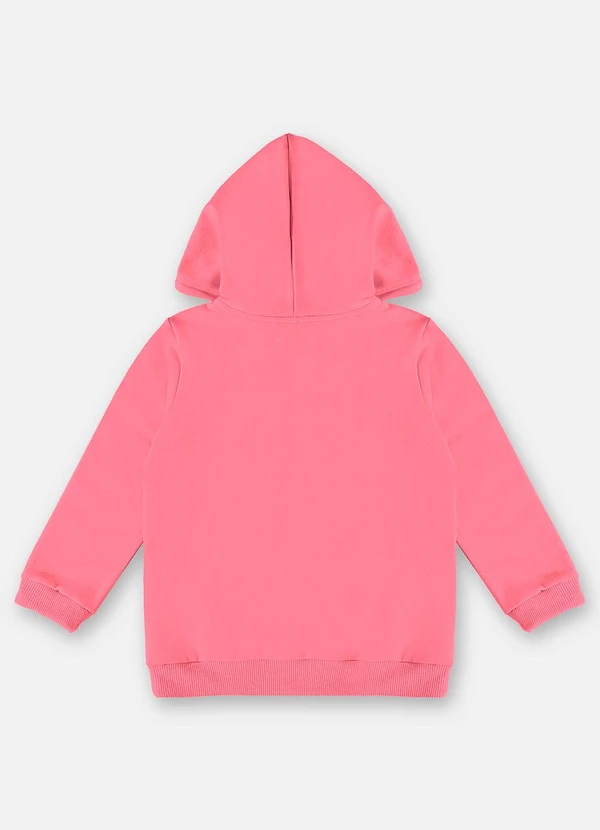 Up Baby - Jaqueta em Molecotton Infantil Menina Rosa 2