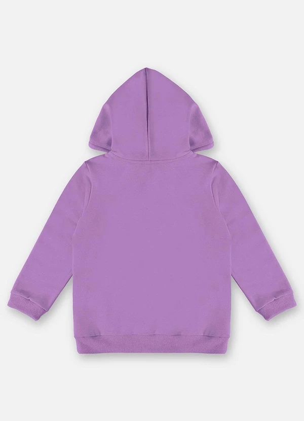 Up Baby - Jaqueta em Molecotton Infantil Menina Roxo 2
