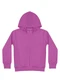 Quimby - Jaqueta em Moletom Infantil Unissex Verde - variação: Roxo