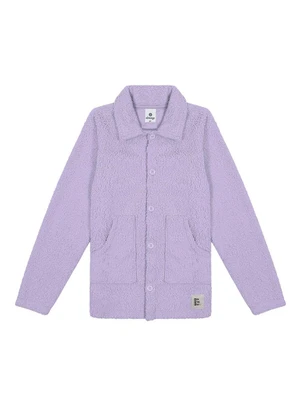 Abrange - Jaqueta em Pelo Roxo - ABRANGE