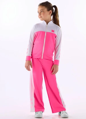 Quimby - Jaqueta Esportiva Poliéster Rosa - QUIMBY