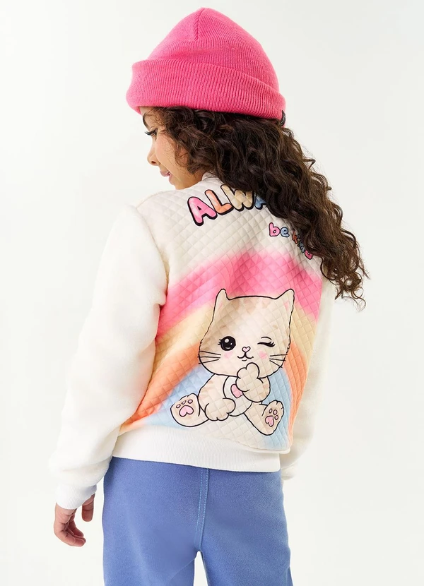 Abrange - Jaqueta Estampa Costas Natural 2