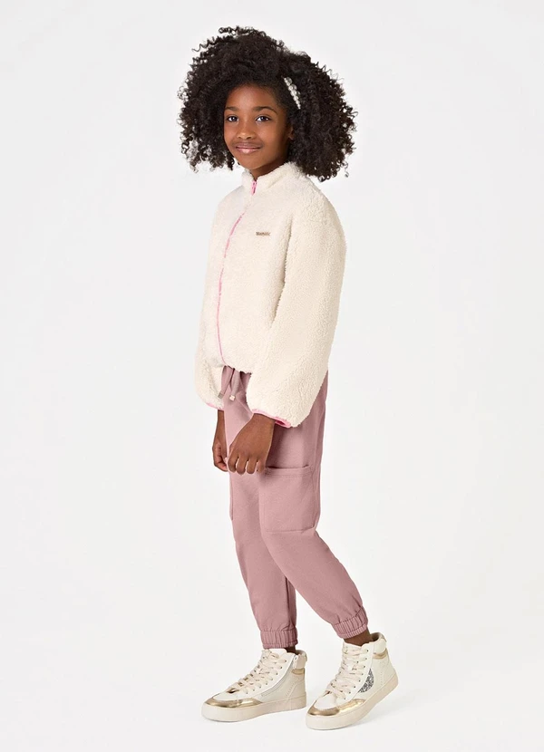 Trick Nick - Jaqueta Feminina Carneirinho Bege 3