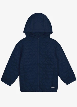 Trick Nick - Jaqueta Feminina Infantil Matelassada Azul - TRICK NICK