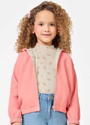 Trick Nick - Jaqueta Feminina Infantil Rosa - TRICK NICK