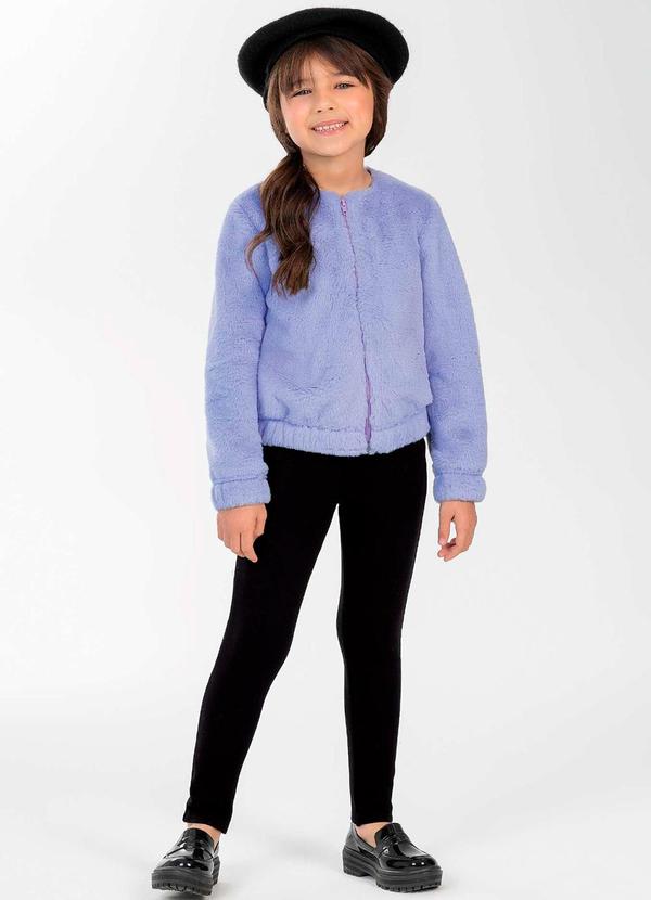 Cativa Kids - Jaqueta Feminina Infantil Roxo 2