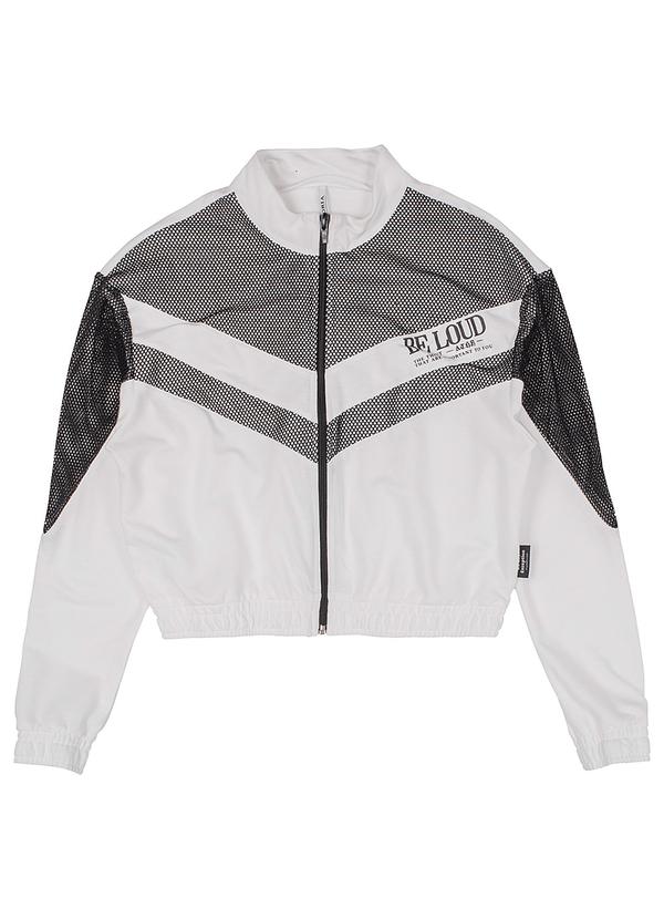 Authoria - Jaqueta Feminino com Tela Furadinha Preto 3