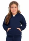 Duduka - Jaqueta Infantil com Capuz Bege - variação: Azul
