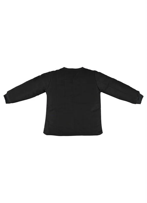 Up Baby - Jaqueta Infantil em Matelassê Preto 4