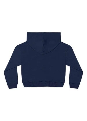 Quimby - Jaqueta Infantil em Molecotton Felpado Azul - QUIMBY