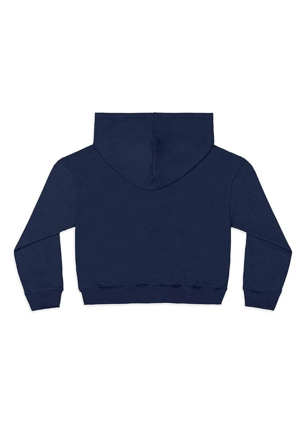 Quimby - Jaqueta Infantil em Molecotton Felpado Azul 2