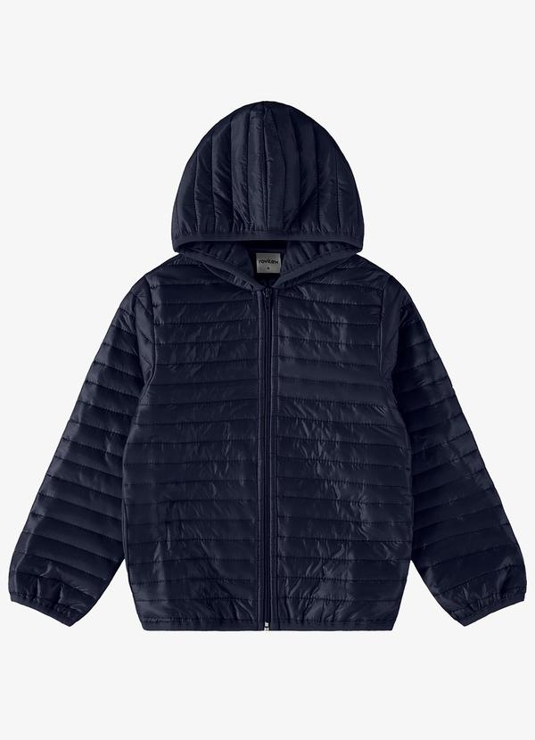 Rovi Kids - Jaqueta Infantil Feminina em Microfibra Azul