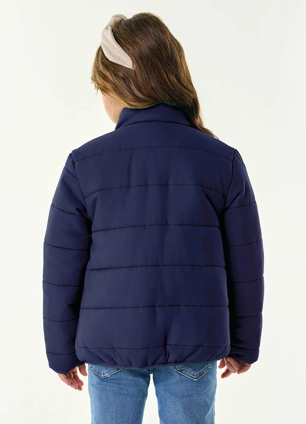 Trick Nick - Jaqueta Infantil Feminina Microfibra Azul 2