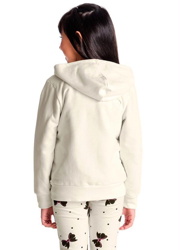 Rovi Kids - Jaqueta Infantil Menina Pérolas Bege 2