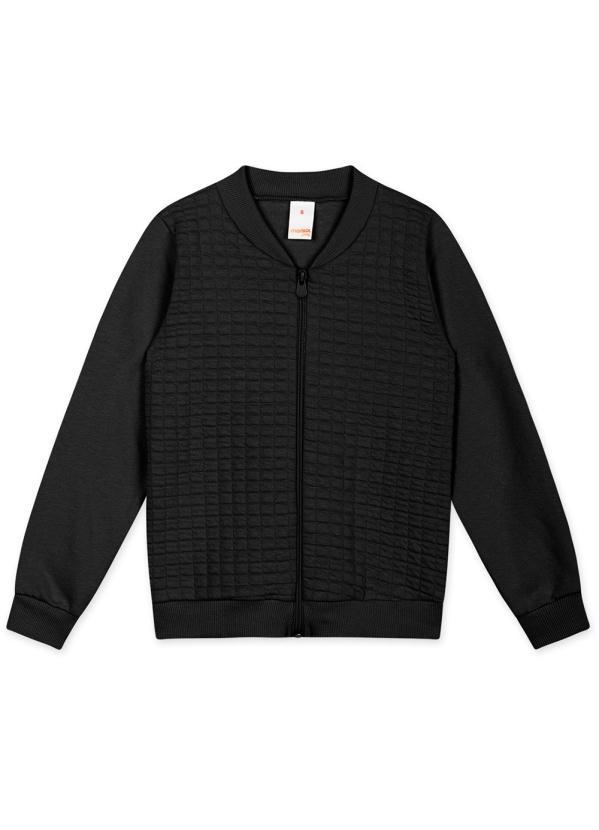 Marisol Play - Jaqueta Infantil Menina Preto