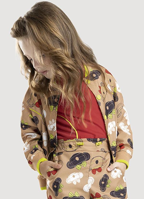 Lilica Ripilica - Jaqueta Infantil Feminino Marrom 1