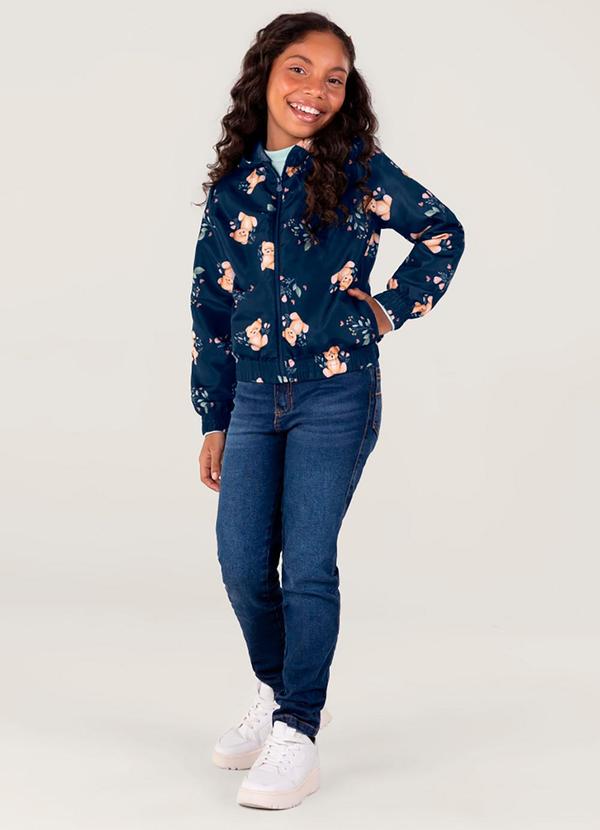 Brandili - Jaqueta Infantil Menina Azul 2