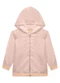Milon - Jaqueta Infantil Menina em Microfibra Rosa - variação: Rosa