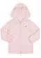 Alakazoo - Jaqueta Infantil Menina em Pelo com Capuz Rosa - variação: Rosa